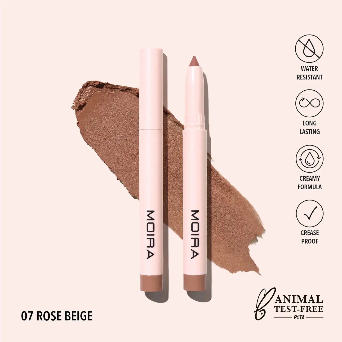 At Glance Stick Shadow Rose Beige