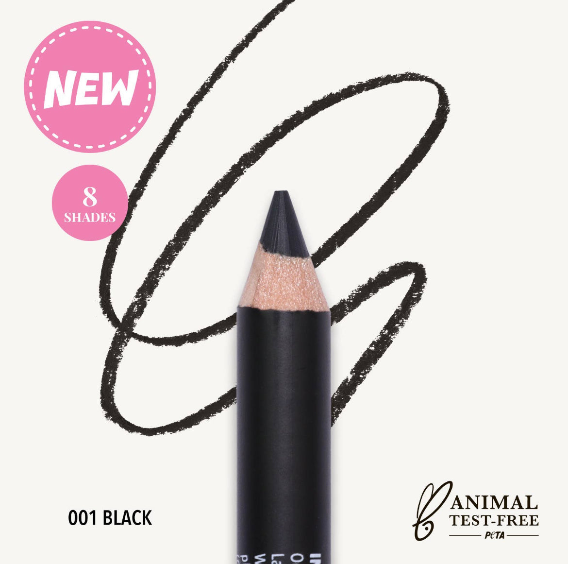 Moira Eye Exposure Eyeliner Pencil- Black