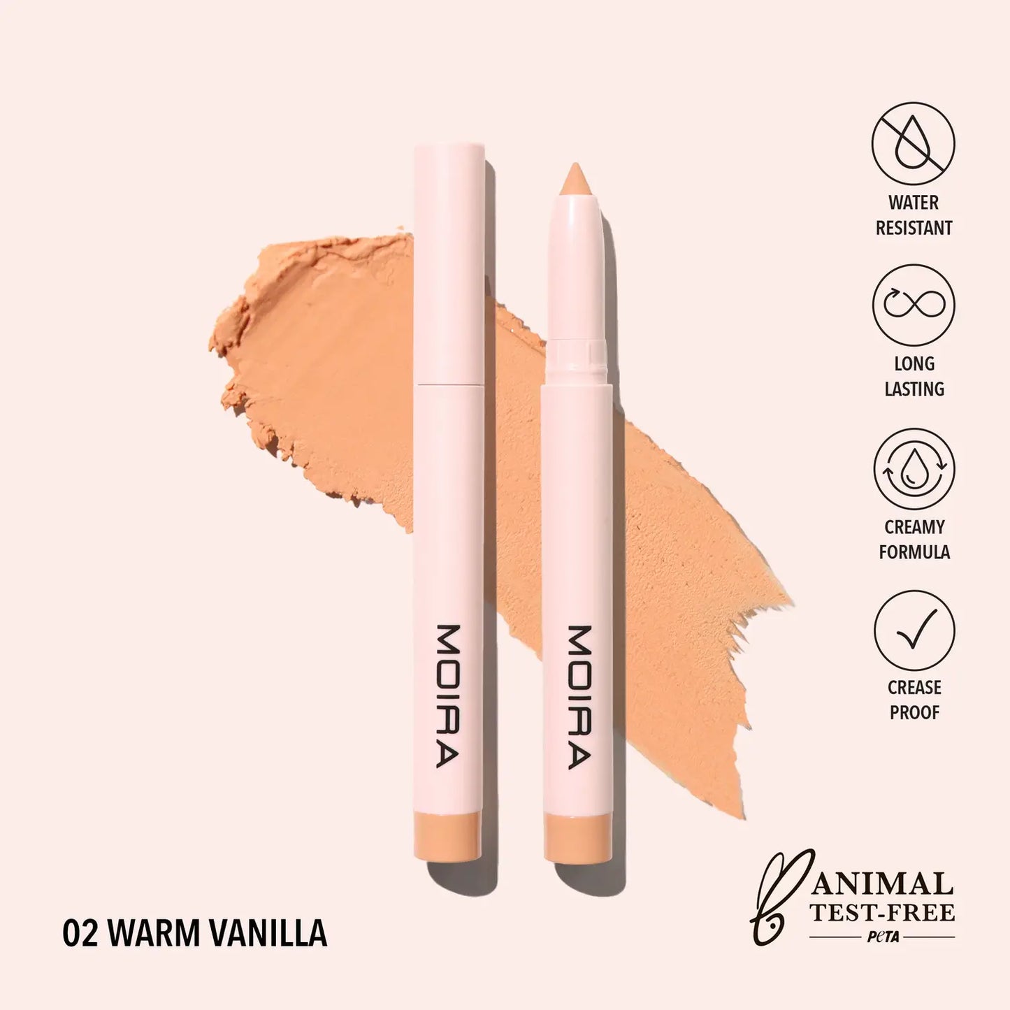 At Glance Stick Shadow (002, Warm Vanilla)