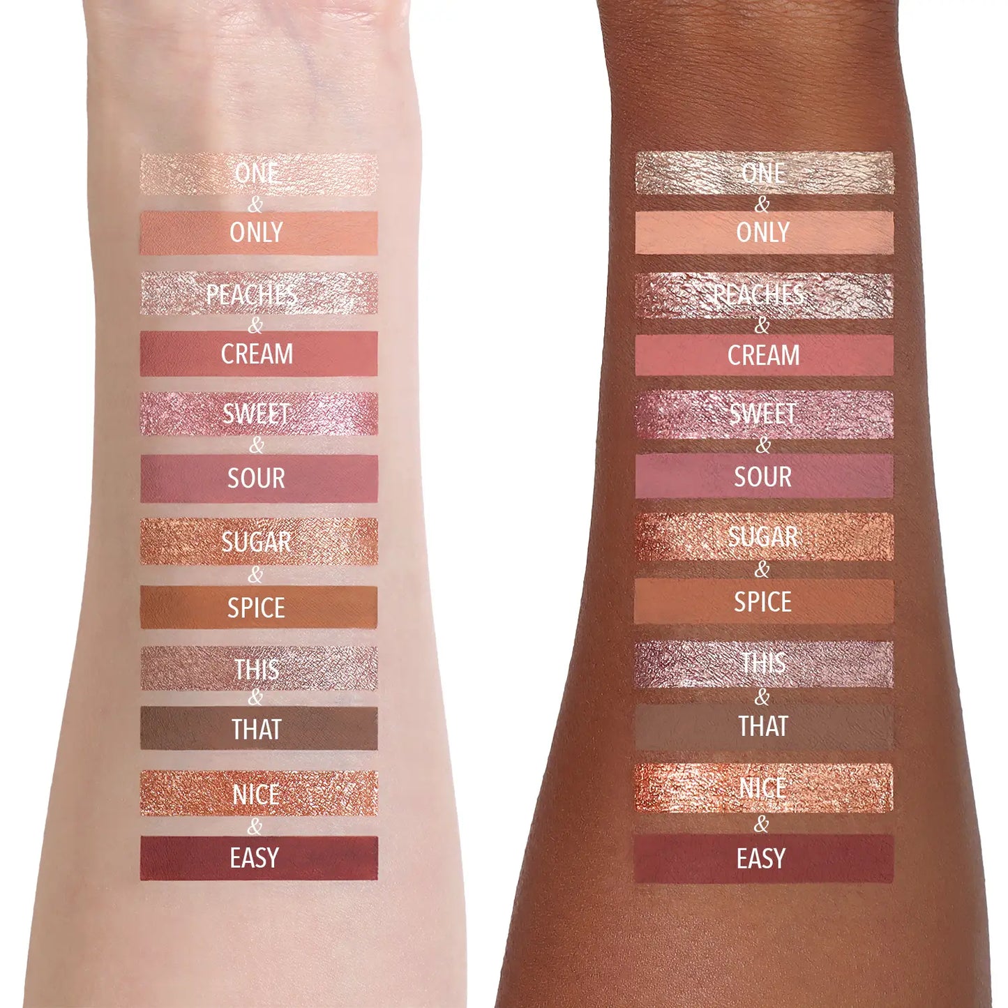 Moira Total Match Duo Shadow - Sugar & Spice