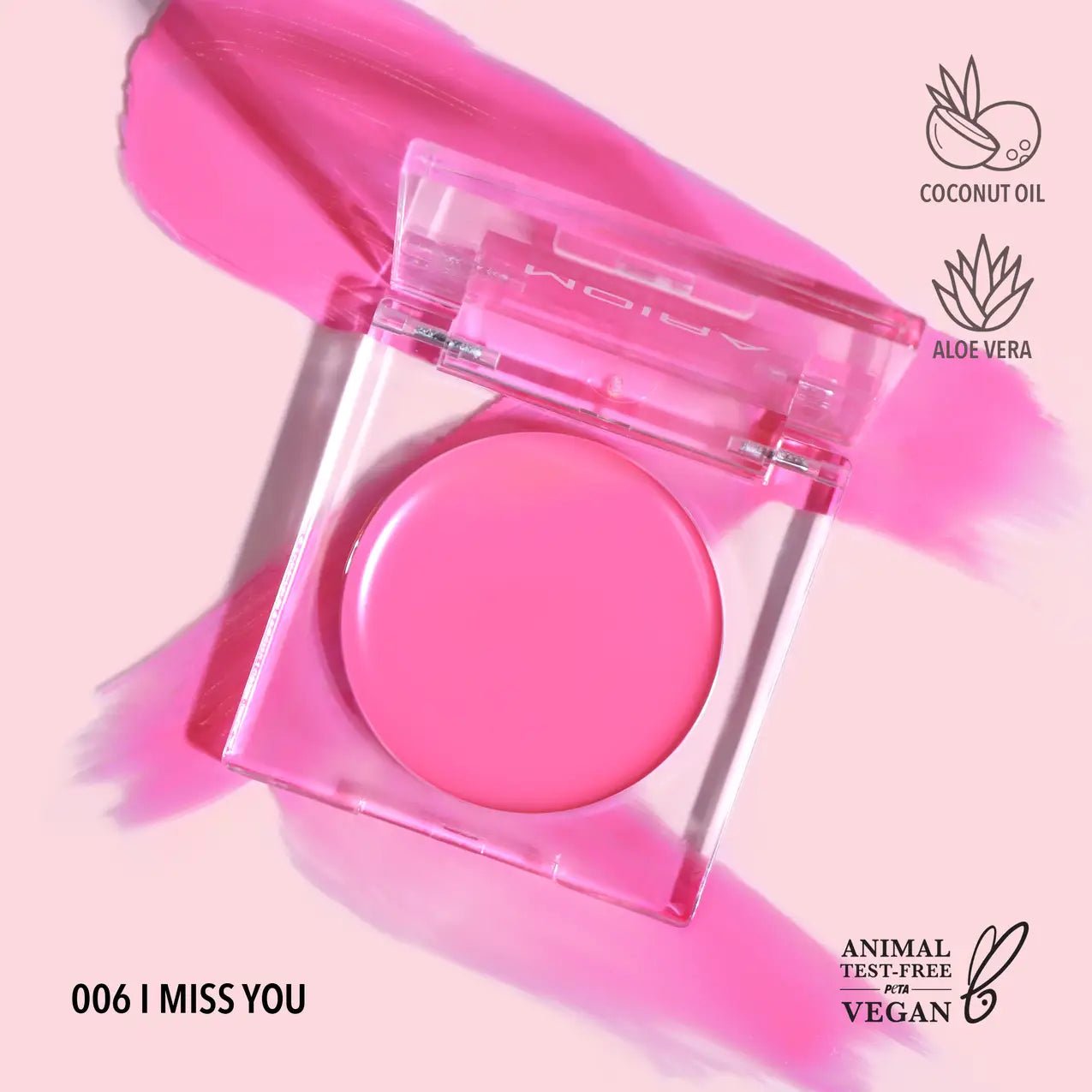 Moira Loveheat Cream Blush - I Miss You