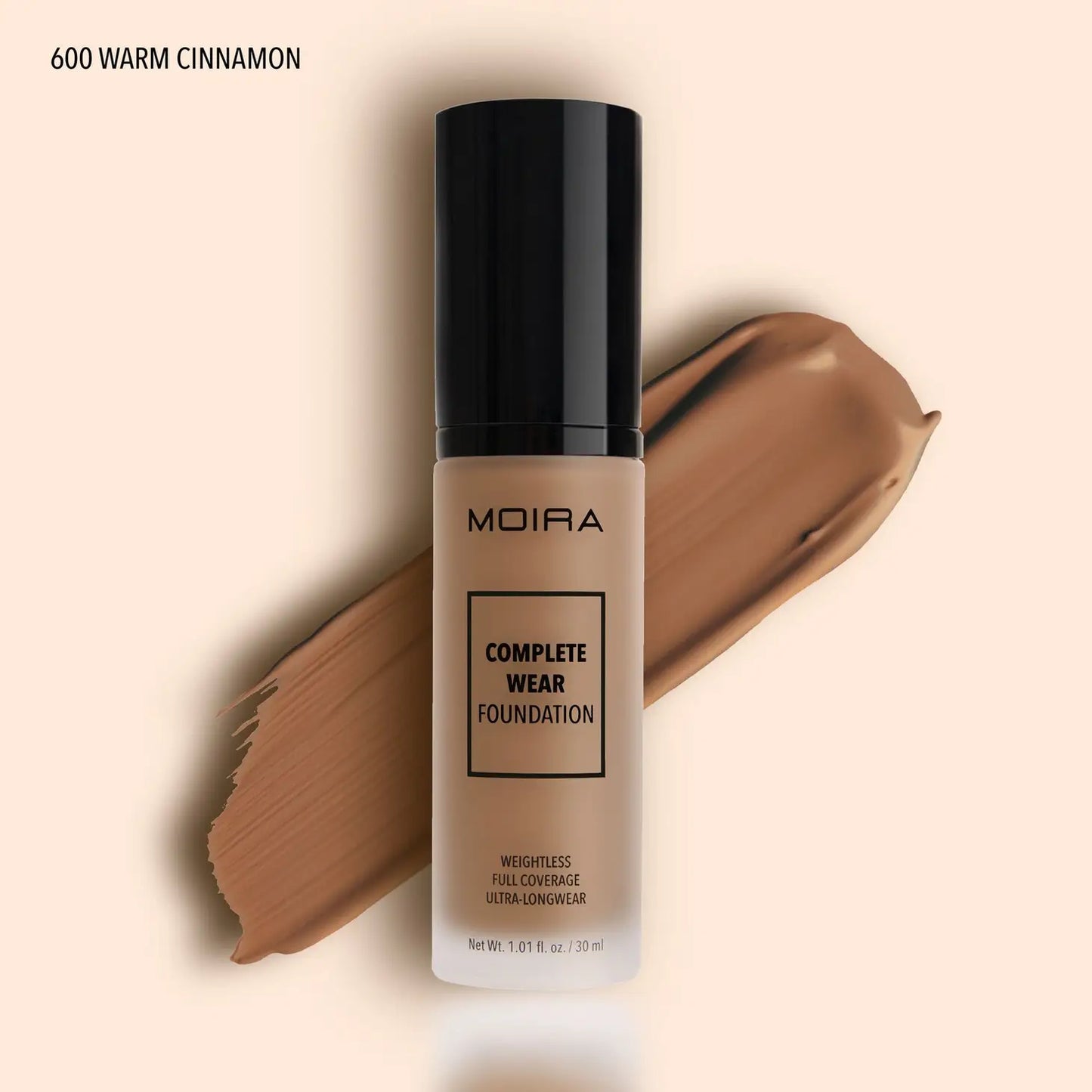 Moira Complete Wear Foundation Warm Cinnamon