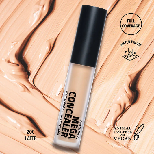 Mega Waterproof Concealer 200 - Latte