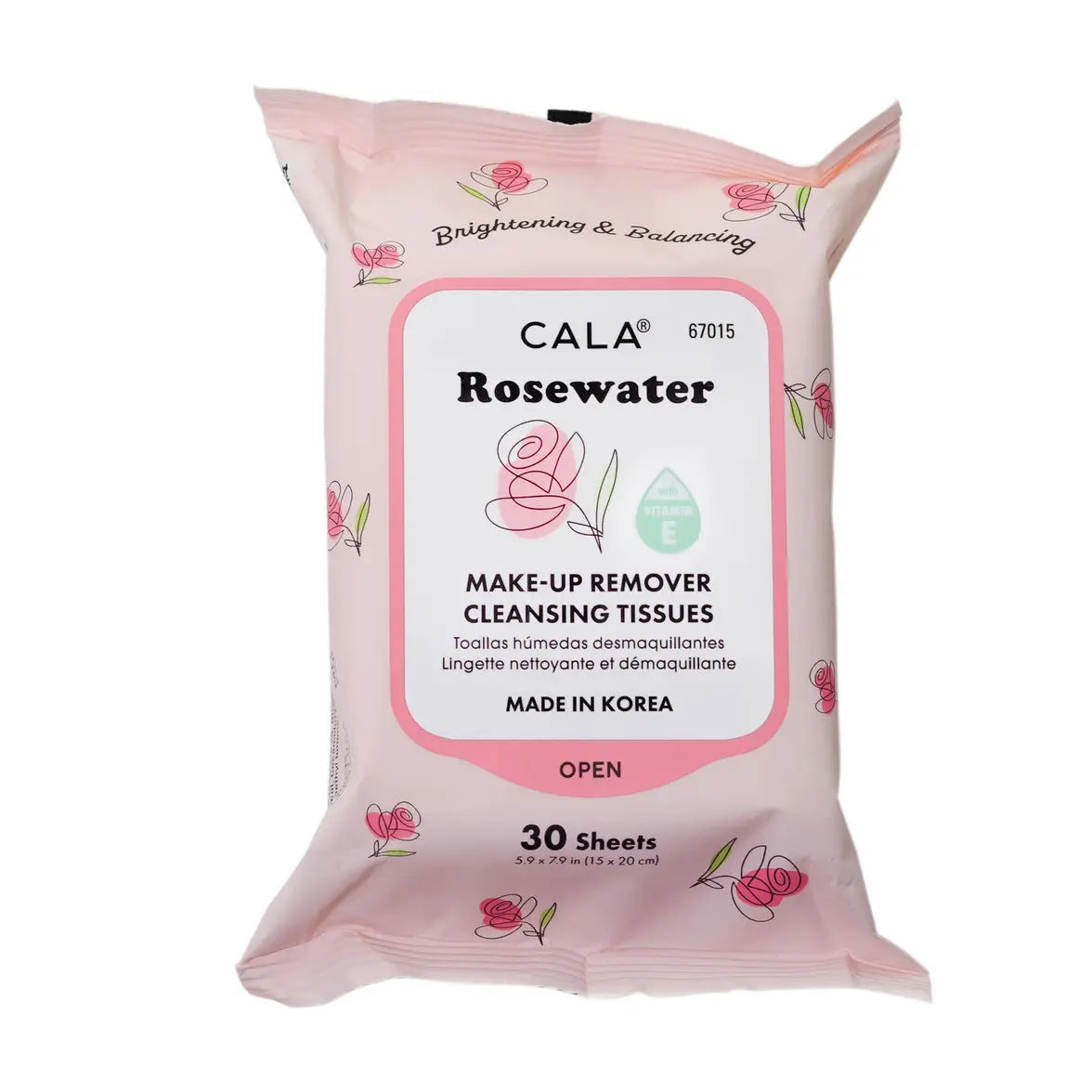 Cala Makeup Remover Wipes Tissue Cleanser