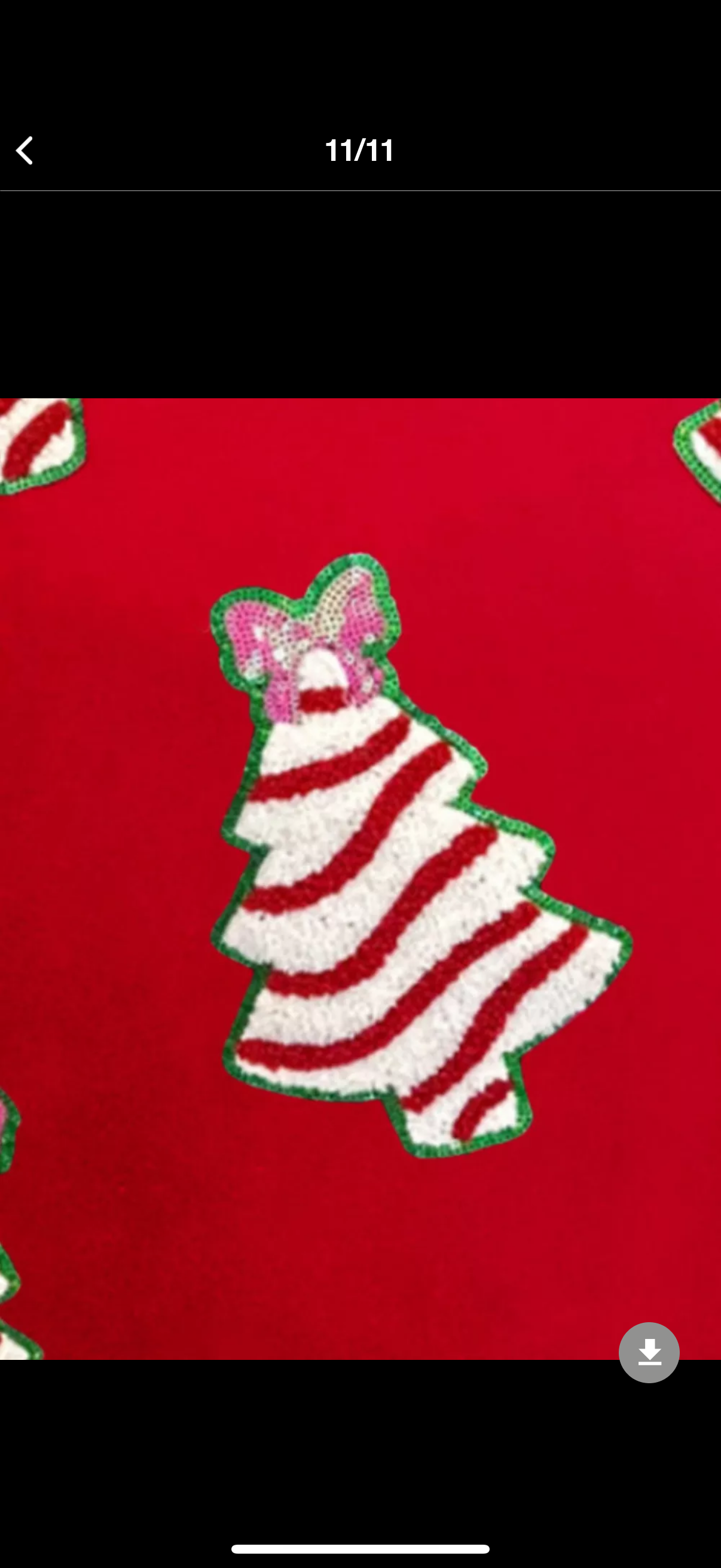 Christmas Tree Sequin Long Sleeve Sweatshirt