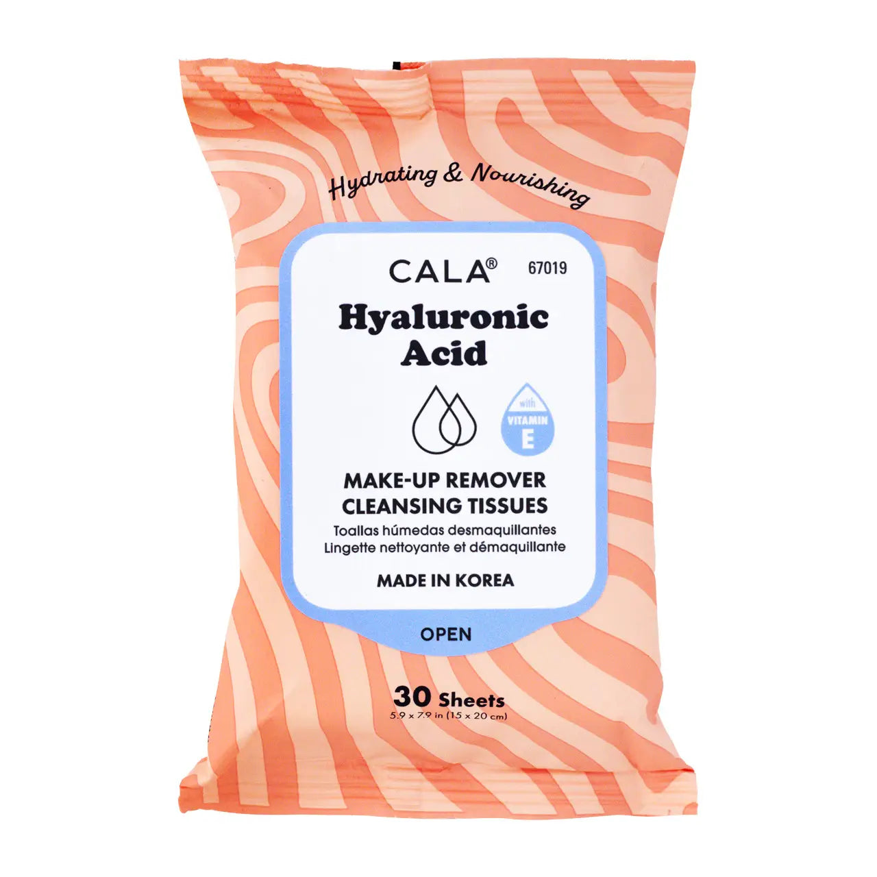 Cala Makeup Remover Wipes Tissue Cleanser