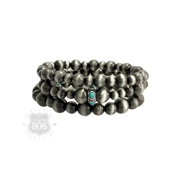 Three Strand Bead Bracelet