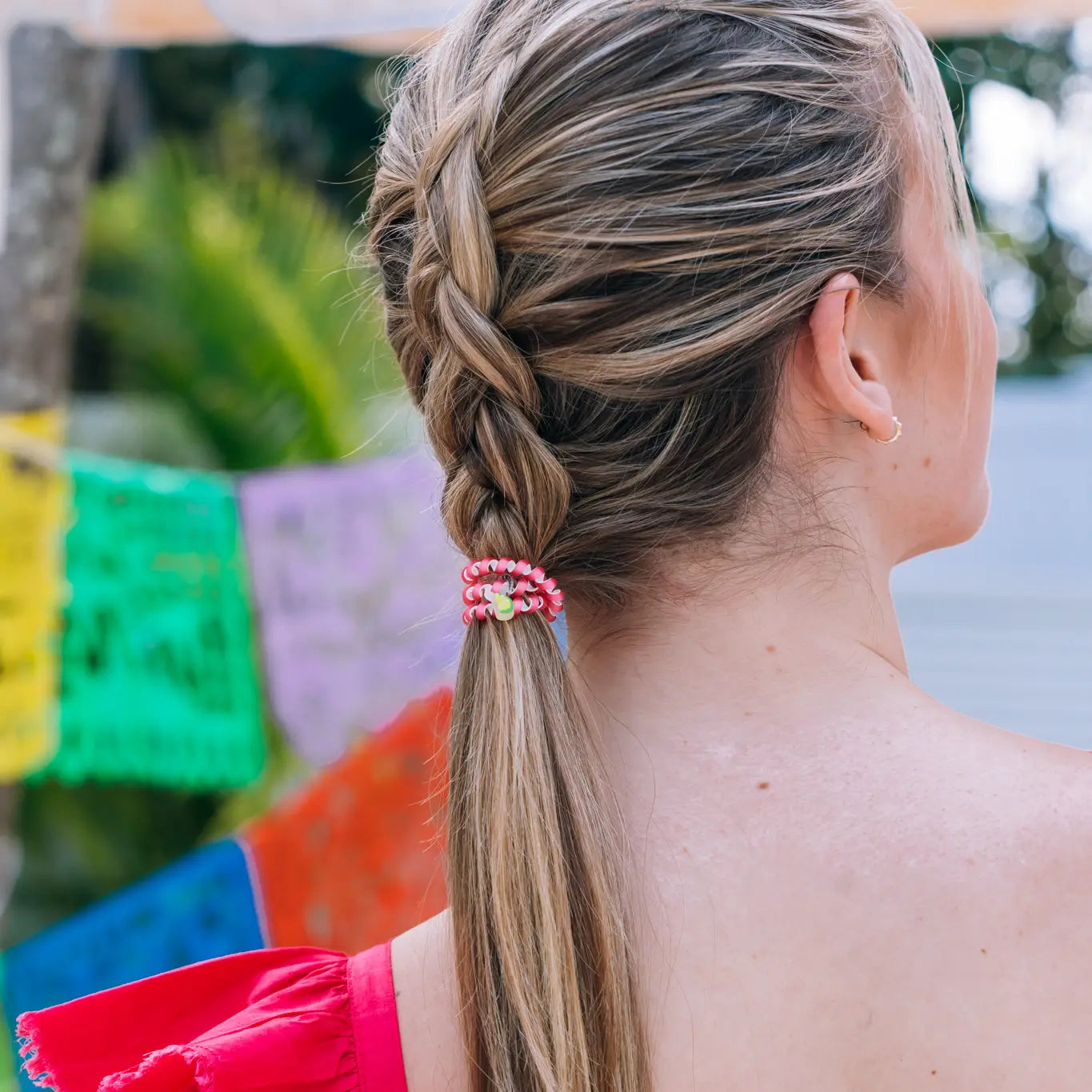 Fiesta Small spiral Hair Ties