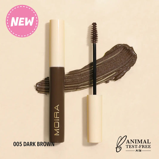 Brow defying mascara dark brown
