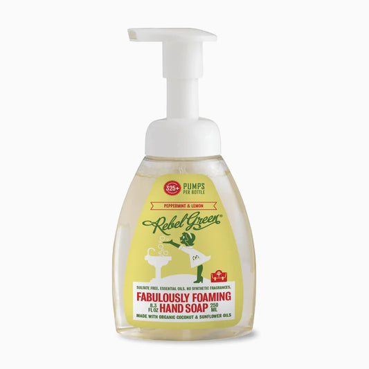 Organic Foaming Hand Soap-Peppermint and Lemon 8.3oz