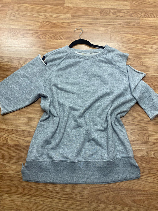 Gently used cold Shoulder Sweatshirt