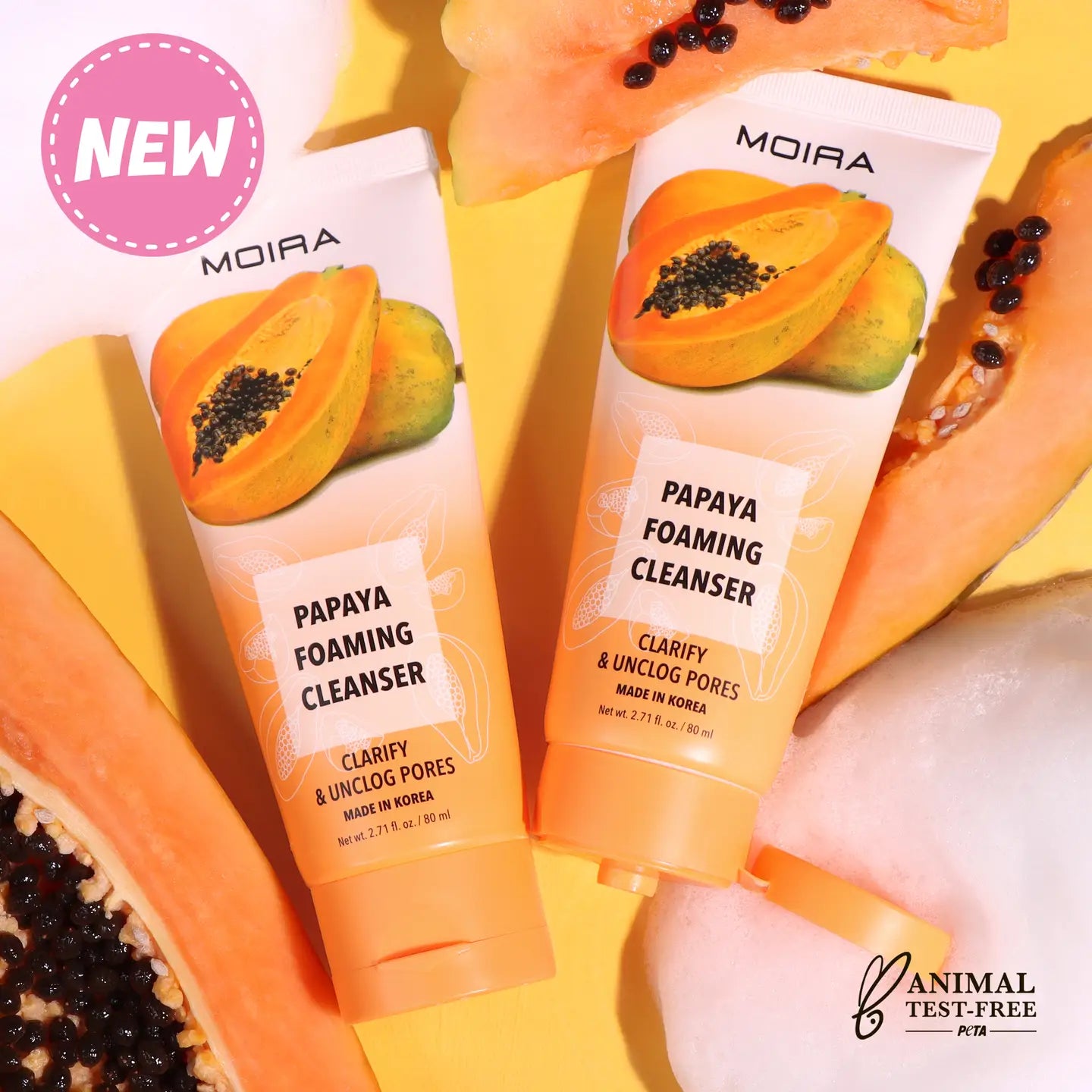 Foaming Cleanser Papaya