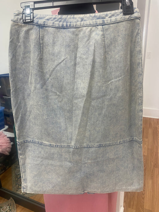 Gently Used denim skirt