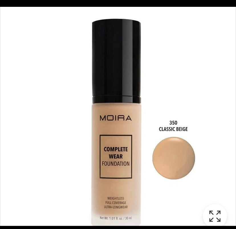 Moira Complete Wear Foundation-Classic Beige