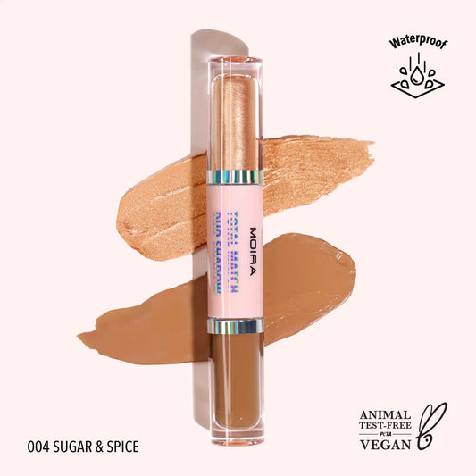 Moira Total Match Duo Shadow - Sugar & Spice