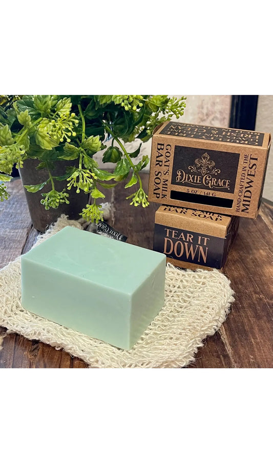 Dixie Grace Goat’s Milk Bar Soap - Tear It Down