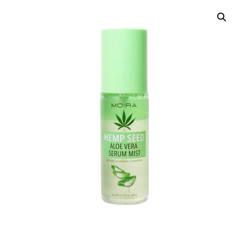 Moira hemp seed aloe Vera serum mist