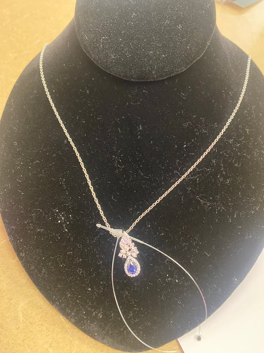 Blue Sapphire necklace