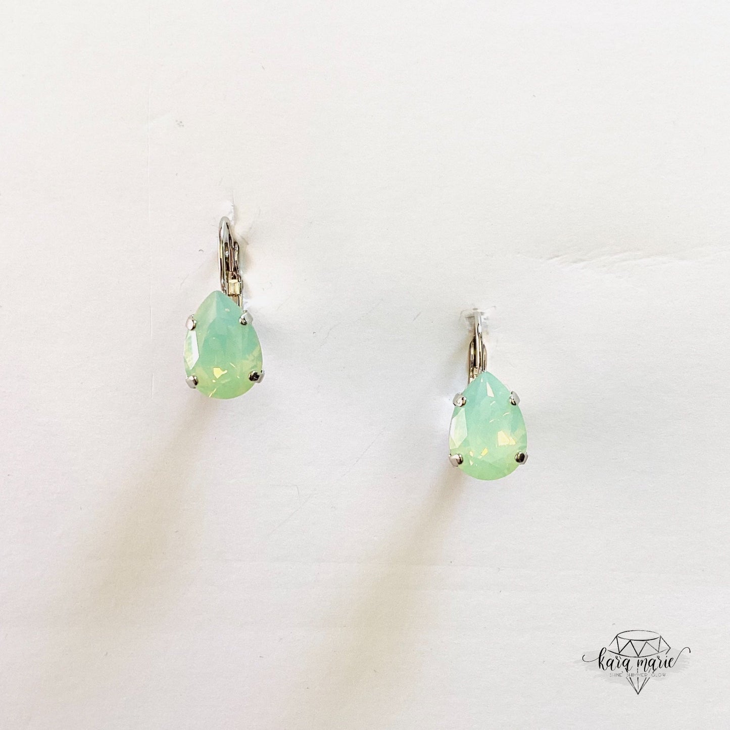 Kara Marie 14mm Chrysolite Opal Pear Drop